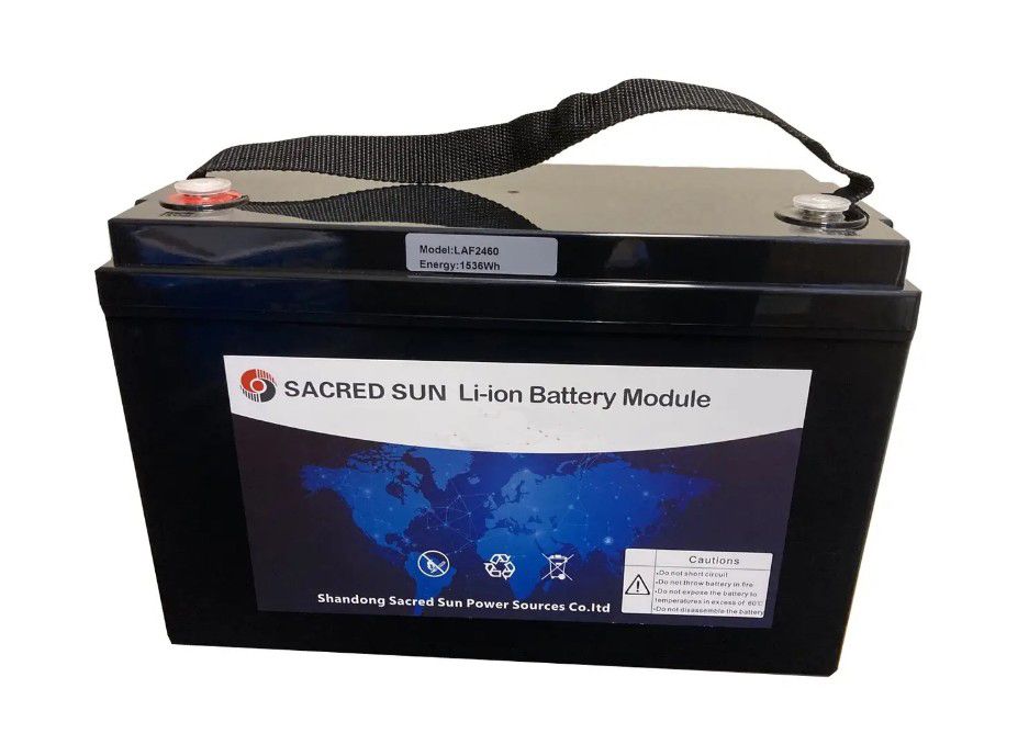 Літієвий акумулятор LiFePO4 SACRED SUN 24V60Ah LAF2460 (1042424)